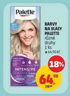 Penny Market BARVY NA VLASY PALETTE nabídka