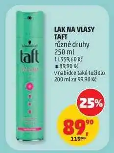 Penny Market LAK NA VLASY TAFT nabídka