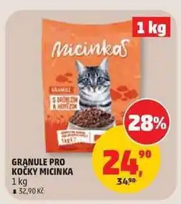 Penny Market GRANULE PRO KOČKY MICINKA nabídka