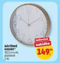 Penny Market NÁSTĚNNÉ HODINY nabídka