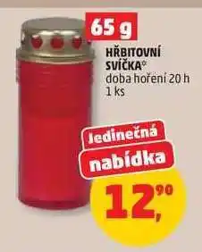 Penny Market Hřbitovní svíčka nabídka