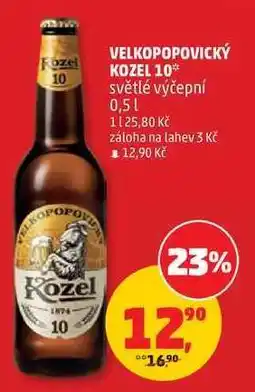 Penny Market Velkopopovický Kozel 10 nabídka