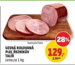 Penny Market UZENÁ ROLOVANÁ PLEC ŘEZNÍKŮV TALÍŘ nabídka