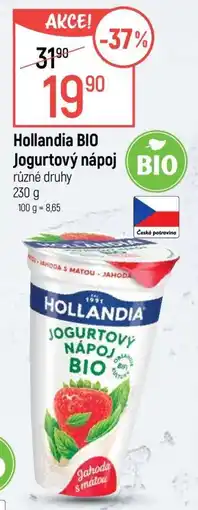 Globus HOLLANDIA Bio jogurtový nápoj nabídka