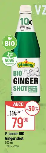 Globus Pfanner Bio Ginger Shot nabídka