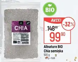 Globus Allnature BIO chia semínka nabídka