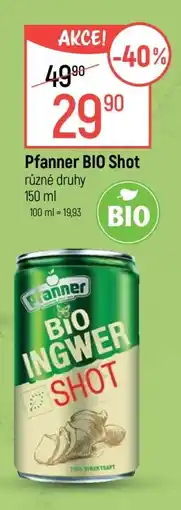 Globus Pfanner Bio shot nabídka