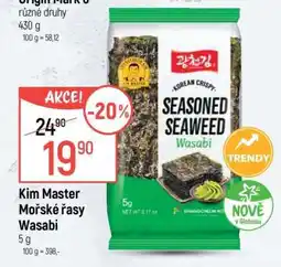 Globus Kim Master Mořské řasy Wasabi nabídka