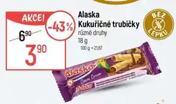 Globus Alaska KUKUŘIČNÉ TRUBIČKY nabídka