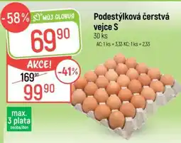 Globus Podestýlková čerstvá vejce S nabídka