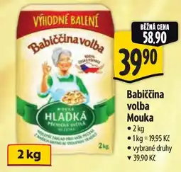 Albert Babičina volba Mouka Hladká nabídka
