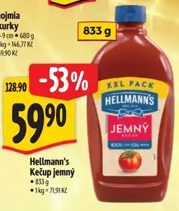 Albert Hellmann's Kečup jemný nabídka