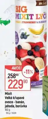 Globus Mixit Velké křupavé ovoce - banán, jahoda, borůvka nabídka