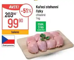 Globus Kuřecí stehenní řízky nabídka