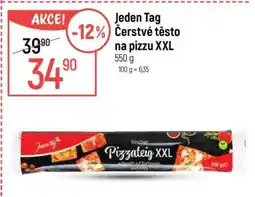 Globus Jeden Tag Čerstvé těsto na pizzu XXL nabídka