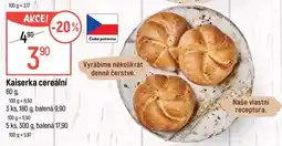 Globus Kaiserka cereální nabídka