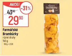 Globus Farmářské brambůrky nabídka