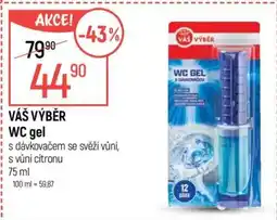 Globus VÁŠ VÝBĚR WC gel nabídka