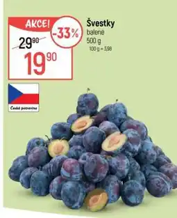 Globus Švestky balené nabídka