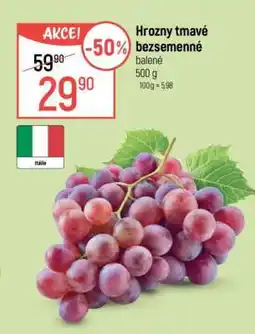 Globus Hrozny tmavé bezsemenné nabídka