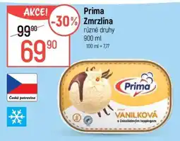 Globus Prima zmrzlina nabídka