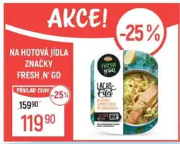 Globus Hotová jídla značky Fresh ‚N‘ Go nabídka