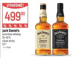Globus Jack Daniel‘s nabídka
