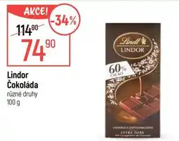 Globus Lindor čokoláda nabídka