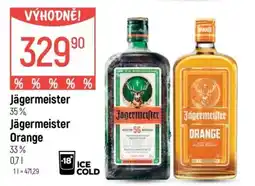 Globus Jägermeister, Jägermeister Orange nabídka