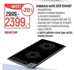 Globus Indukční vařič SCP 5414GY nabídka