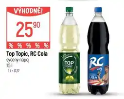 Globus Top Topic RC Cola nabídka
