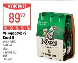 Globus Velkopopovický Kozel 11 nabídka
