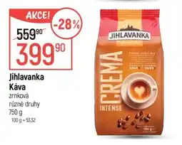 Globus Jihlavanka Káva nabídka