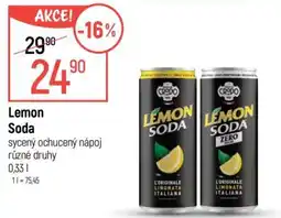 Globus Lemon Soda nabídka