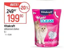 Globus Vitakraft silikonové stelivo 5 l nabídka