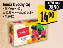 Albert Jemča ovocný čaj nabídka