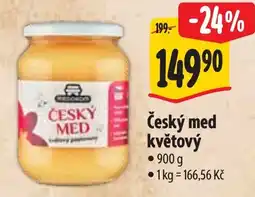 Albert Český med květový nabídka