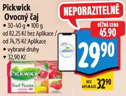 Albert Pickwick Ovocný čaj nabídka