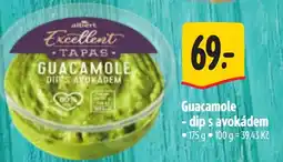 Albert Albert excellent tapas guacamole dip s avokádem nabídka