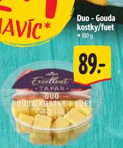 Albert alpert excellent tapas duo gouda kostky / fuet nabídka