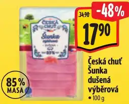 Albert Česká chuť šunka dušená výběrová nabídka