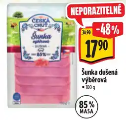 Albert Česká chuť šunka výběrová dušená nabídka