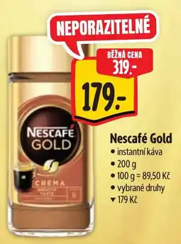 Albert Nescafé Gold nabídka
