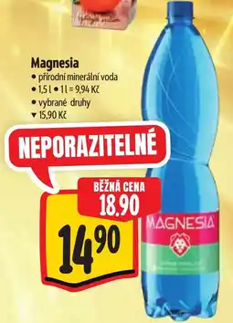 Albert Magnesia přírodní minerální voda nabídka