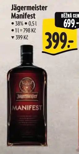 Albert Jägermeister Manifest nabídka