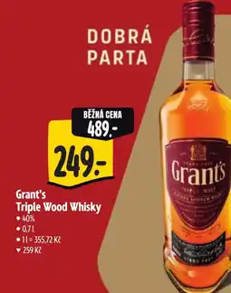 Albert Grants triple wood whisky nabídka