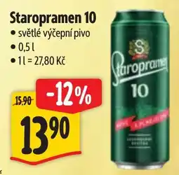 Albert Staropramen 10 nabídka