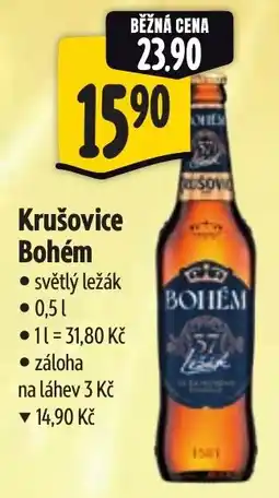 Albert Krušovice Bohém nabídka