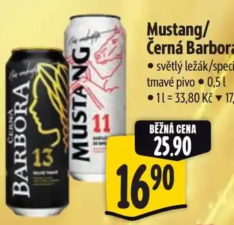 Albert Mustang/Černá Barbora nabídka