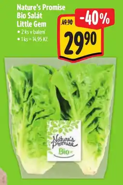 Albert Nature's Promise Bio Salát Little Gem nabídka